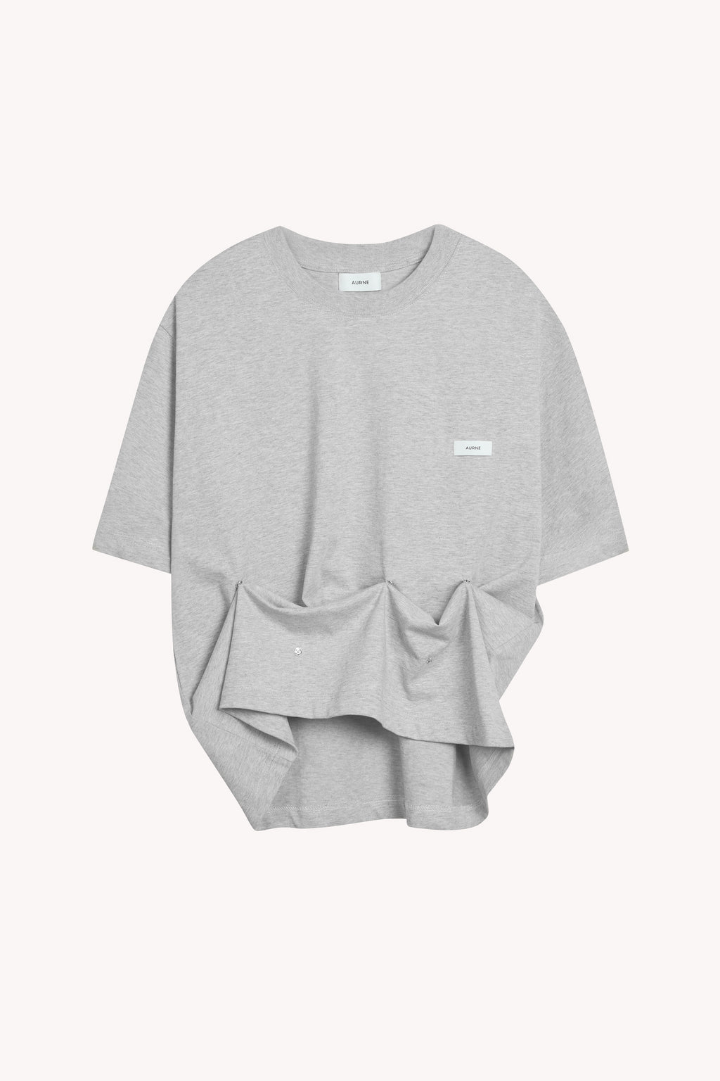 Aurelian T-Shirt in Grey Cotton