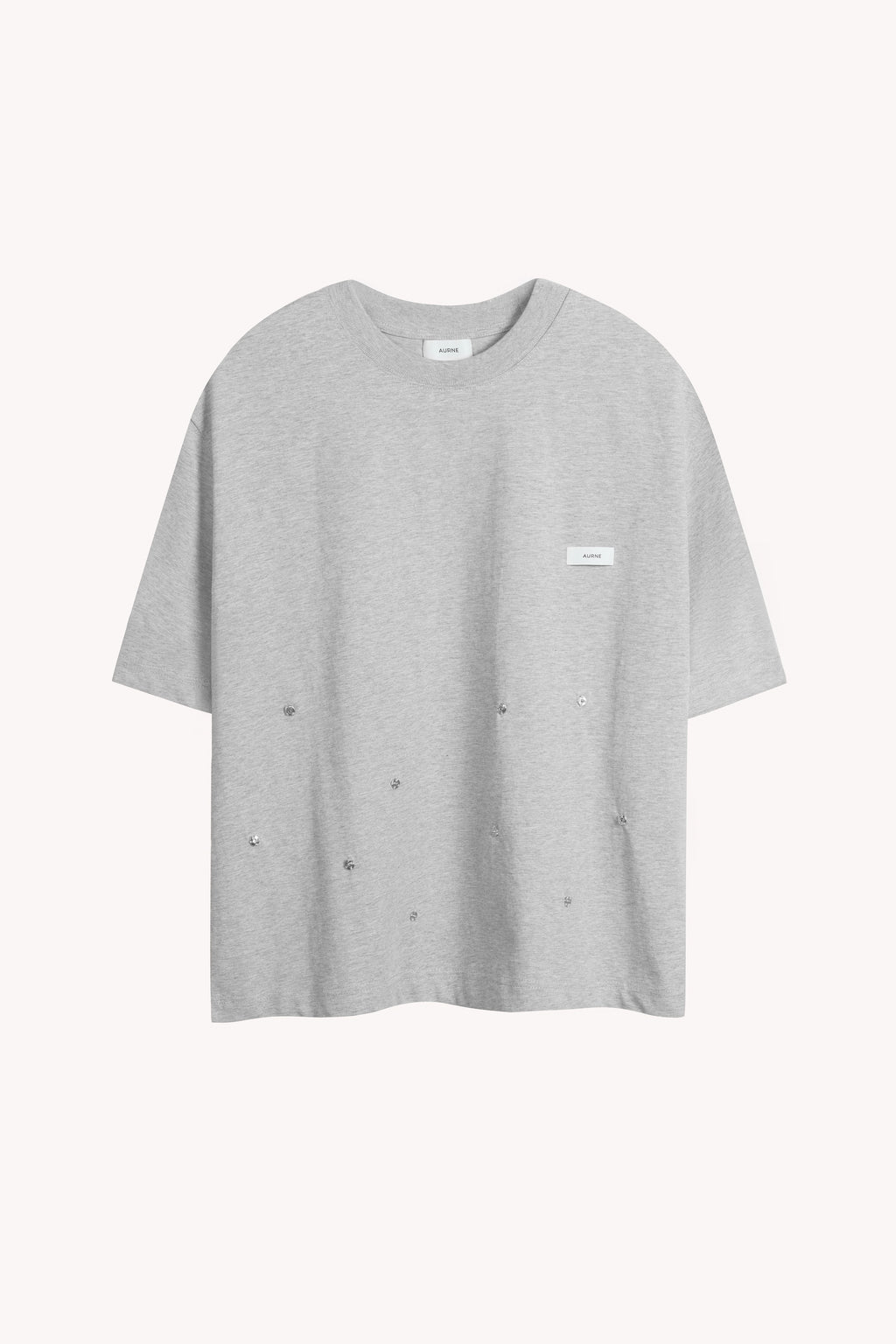 Aurelian T-Shirt in Grey Cotton