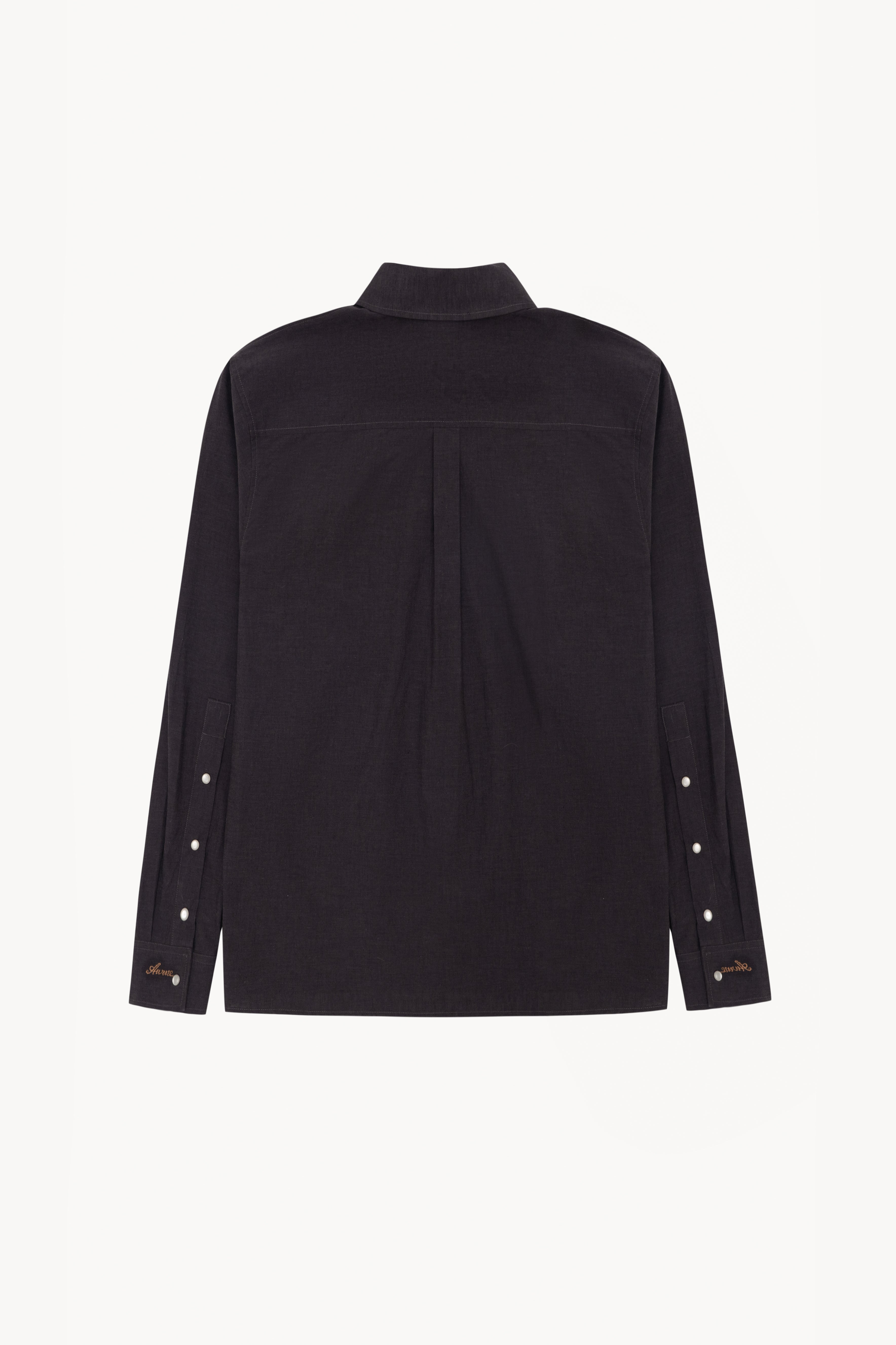 Aurne Two Pocket Shirt in Powder Linen