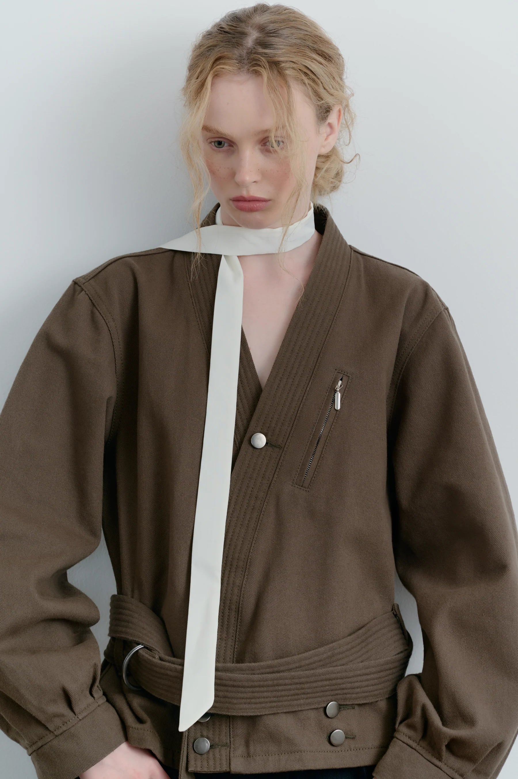OPINI x AURNE: Tae Jacket [Brown]