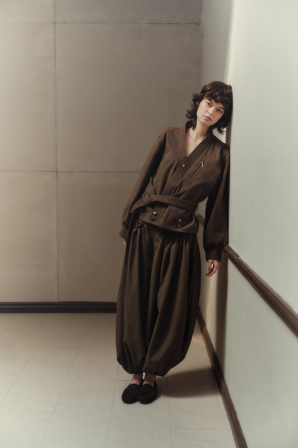 OPINI x AURNE: Tae Jacket [Brown]