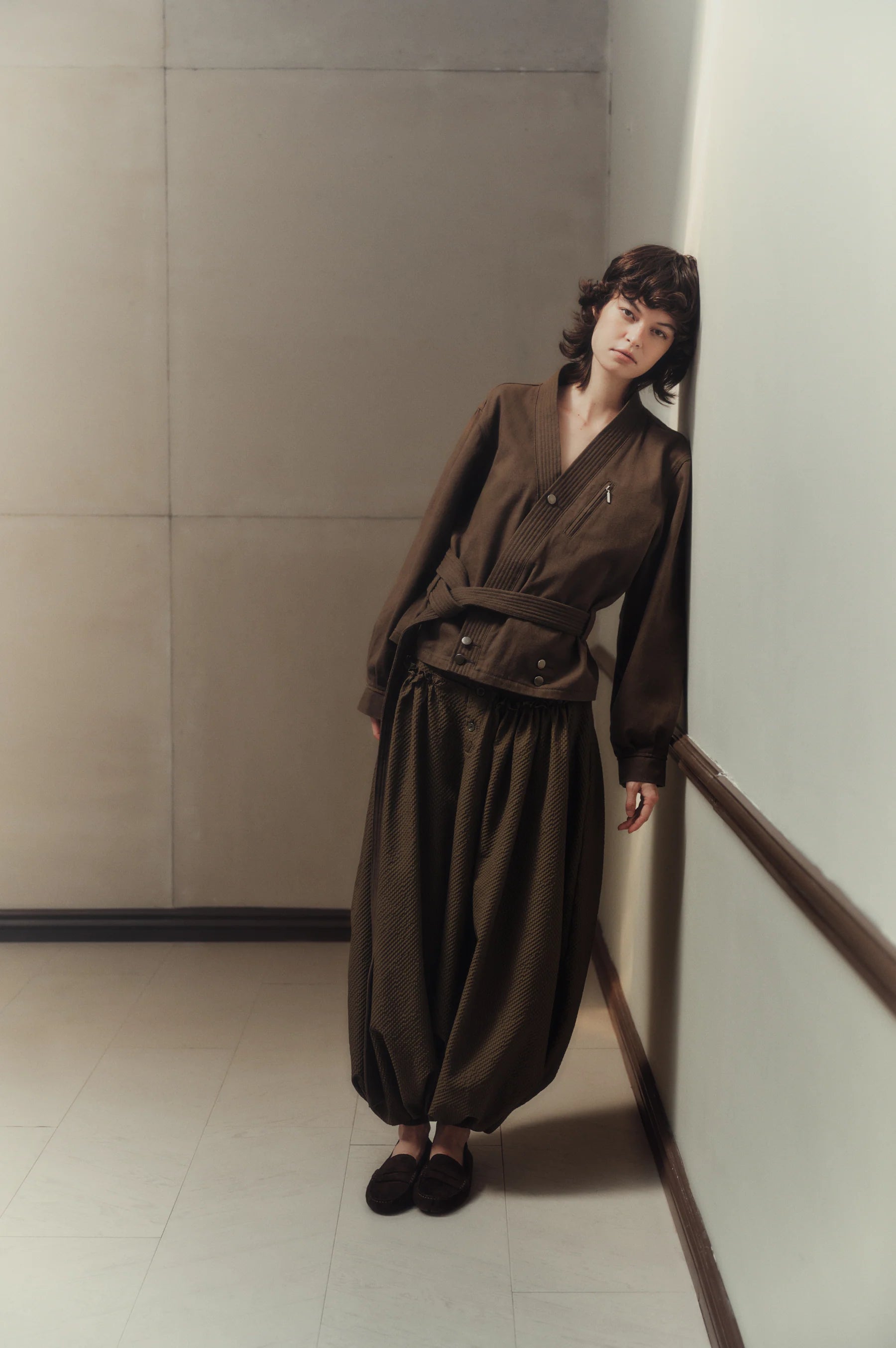 OPINI x AURNE: Tae Jacket [Brown]