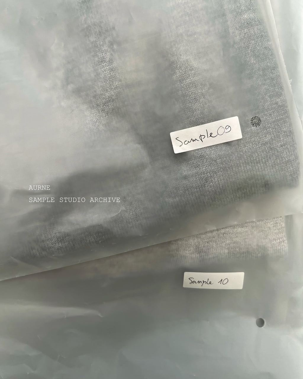 AURNE SAMPLE / STUDIO ARCHIVE / KNITWEAR