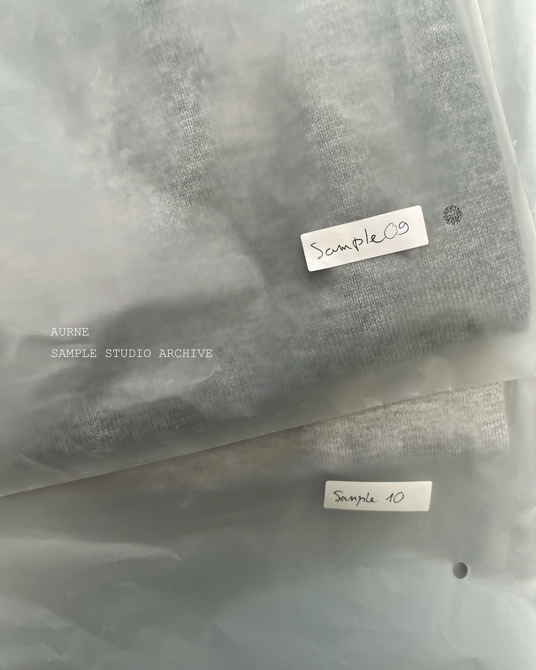 AURNE SAMPLE / STUDIO ARCHIVE / KNITWEAR